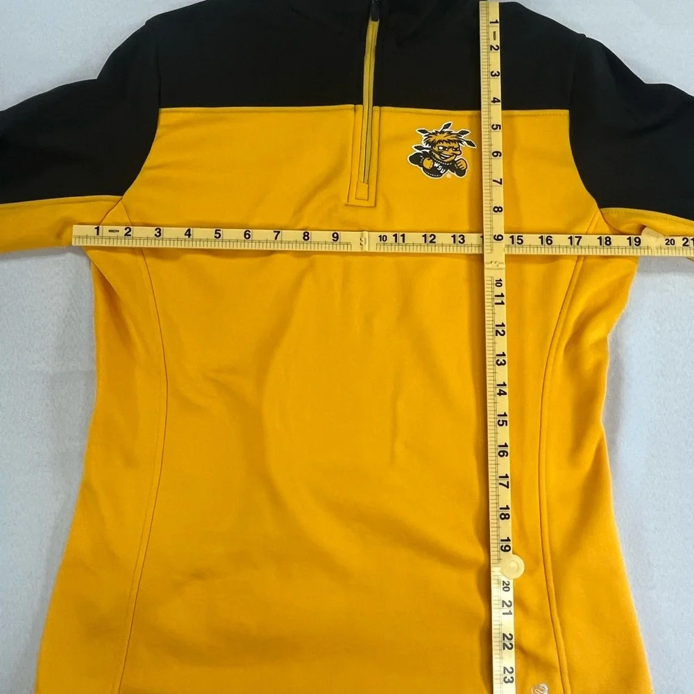 Colosseum Wichita State Shockers 1/4 Zip High Neck Women’s  Activewear Jacket - Picture 10 of 10
